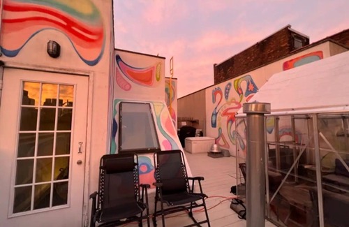 Nolita Apartment | East Village Art Penthouse w/Private Roof & Sauna