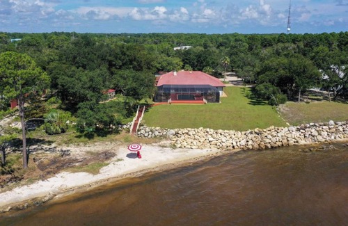 Magnolia Bluffs House | Eastpoint on the Bay - private Beach, pool, sunsets