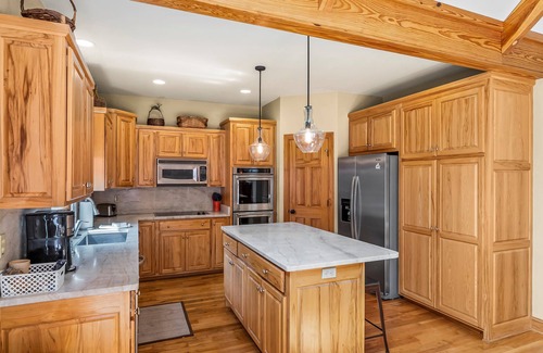 Marion House | Easy Lakefront Path to Private Dock & Lake. Plenty of room for the whole family.