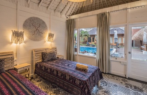 Downtown Kuta House | Easy Surf Camp Brand New Bungalow Twin Room Kuta Beach