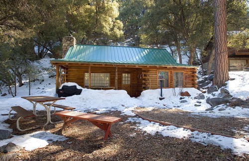 Pine Mountain Club Cabin | Eat Bacon & Ice Cream in a Log Cabin! PMC Guest Cards/Pool Included!