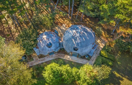 Normal House | Eccentric Geodesic Dome-Home Near Downtown Hville