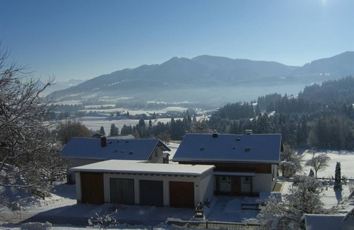 Oy-Mittelberg Apartment | Eckstein/Gästehaus - Doppelzimmer Landhausstil, Dusche, WC, Balkon