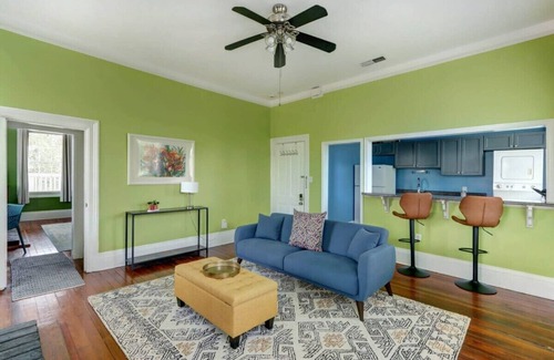 Savannah Victorian District Condo | Eclectic Abode, Funky | Fun | Dog-Friendly!