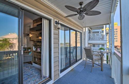 Surfside Beach Apartment | Eclectic Condo with Balcony 1 Block to Beach!