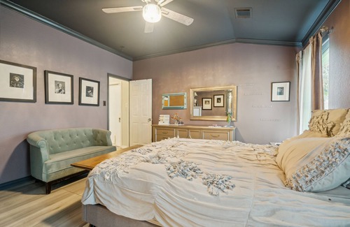 Kyle House | Eclectic Oasis: Artful & Colorful Comfort