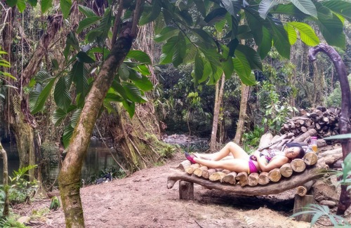 El Carmen de Viboral Cabin | Eco-Crystalline River Eco-Cabin/Hammocks/Fire Pit