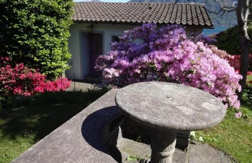 Minusio House | Eco-House P pool garden splendid lake view