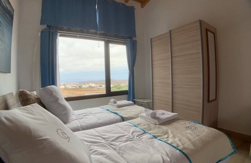 Villaverde Villa | EcorelaxFuerteventura 5 Suites overlooking Lanzarote and Isla Lobos