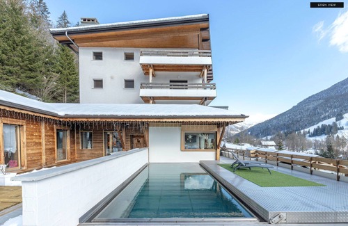 La Chapelle-d'Abondance Apartment | Eden View - 8p - private heated pool & sauna