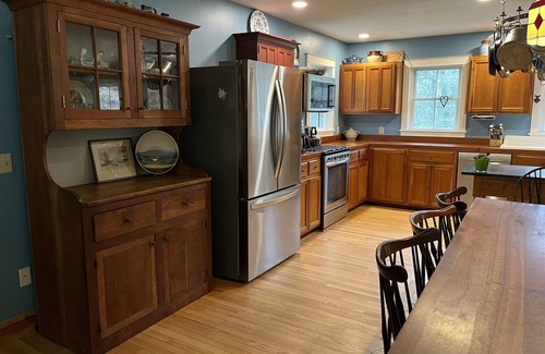 Milford House | Edgewood, Beautiful custom built 5 bdrm home w/fire pit, game room, scenic pond