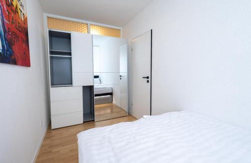 Bad Driburg Apartment | Egge Suite - Zentral in Kurklinik&Parknähe, Küche, Balkon, Badewanne, Smart TV, Arbeitsplatz, 1-3P