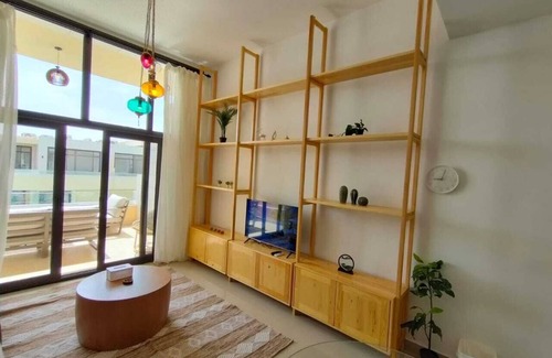 El Gouna Apartment | El Gouna , Elegant , cozy one bedroom at G cribs hug balcony looking over pool