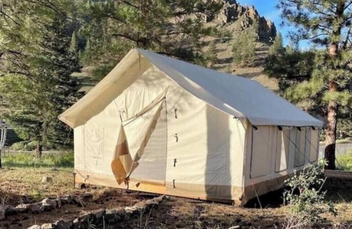 Shoup RV Rental | Elderberry tent, Lewis tent, The Ponderosa Tent & Clarke Tent