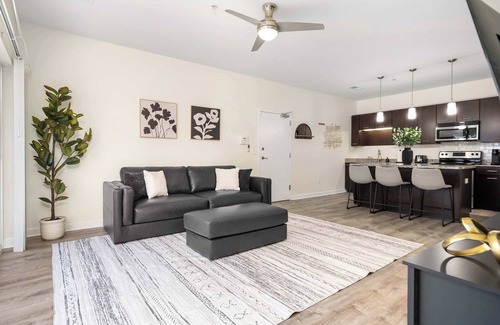 Grandview Heights Apartment | Elegant 1-Bedroom Luxury Unit with Pool Access