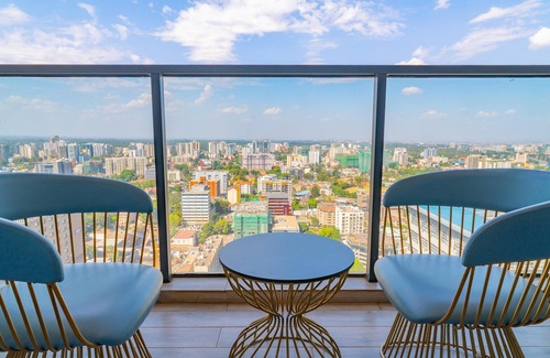 Westlands Apartment | Elegant 2-bedroom apartment with Fan, fitness room in wonderful Nairobi-GTC KEMT