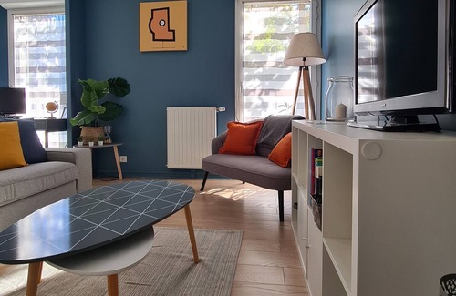 Sartrouville Apartment | Elegant 2-room apartment on the banks of the Seine