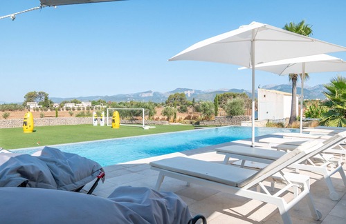 Inca Villa | Elegant and Modern Villa Son Set with Heated Pool, Football Field, Wi-Fi and A/C