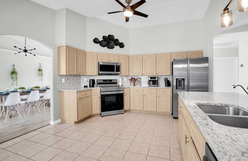 North Port House | Elegant and Spacious 3 BR House w/Heated Pool