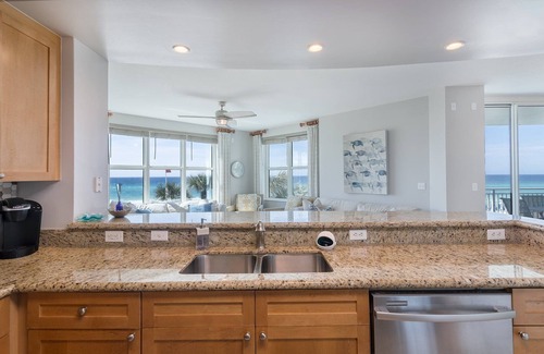 Panama City Beach Condo | Elegant Aqua Condo | Gulf Views, Private Balcony, Pools, Hot Tubs & Beach