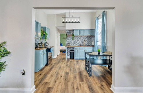 Leonidas Apartment | Elegant Charm in Carrollton: 2BR, 1BA Shotgun Home. Spacious Patio - Steps to St. Charles Streetcar