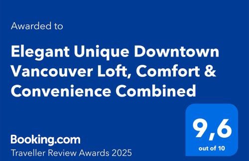 Downtown Vancouver Apartment | Elegant Downtown Vancouver Loft