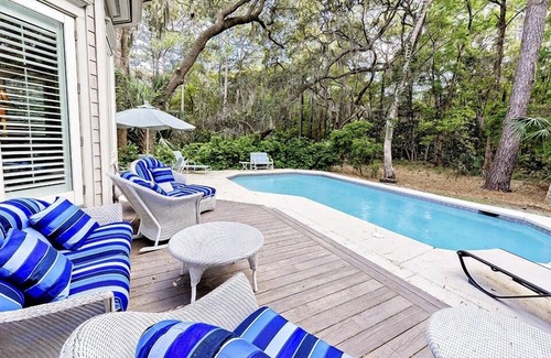 Heritage Woods House | Elegant Hilton Head Sea Pines Vacation Rental House with Private Pool