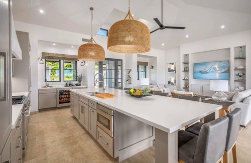 Poipu House | Elegant Kauai Villa + Guest House | Stunning Ocean Views | Private Pool, Hot Tub