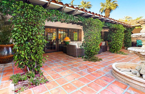 Old Las Palmas House | Elegant Spanish-style home with private pool & spa - 2 blocks to downtown!