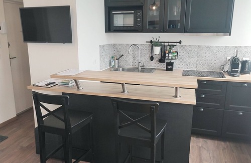 Fecamp Apartment | Elegant Studio, facing marina and harbour