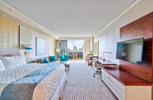 Sunny Isles Beach Hotel | Elegant Suite in Beachfront Resort + Luxe Amenities