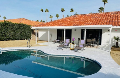 Vista Norte House | Elegant Tranquil Palm Springs Villa w. Saltwater Pool, Magical Views - Sleeps 8