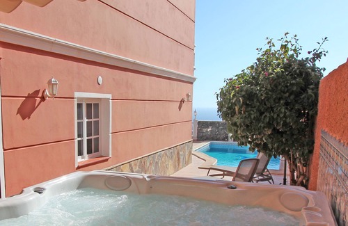 Chayofa Villa | Elegant villa with private heated pool, jacuzzi and stunning sea view