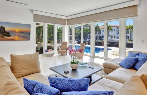 Las Olas Isles House | Elegant Waterfront Estate 6BR/6.5BA