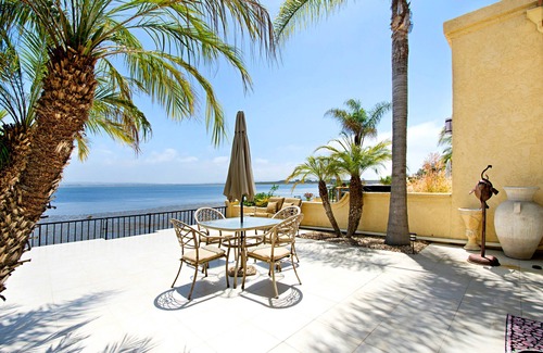 Coronado Cays Condo | Elegant Waterfront Condo with Free High Speed Internet and Central Heating/AC