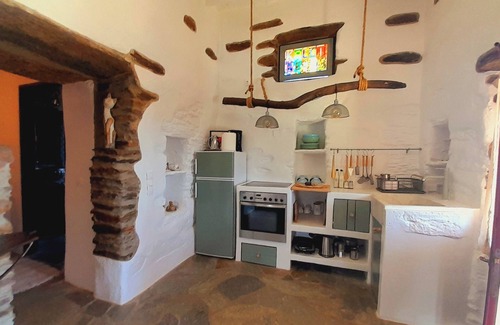 Andros House | Elissavet Cycladic old house with private pool and magnificent viewn