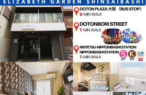 Namba Apartment | Elizabeth Garden Shinsaibashi