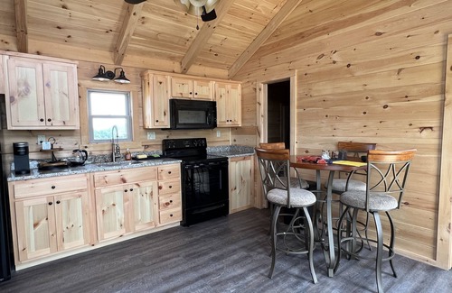 Boone Cabin | Elk Knob Nook ~ A tiny cabin overlooking Elk Knob, one of NC’s highest peaks!