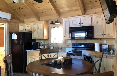 Boone Cabin | Elk Knob Nook ~ A tiny cabin overlooking Elk Knob, one of NC’s highest peaks!