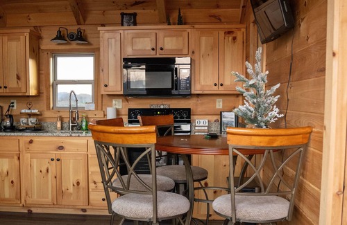 Boone Cabin | Elk Knob Nook ~ A tiny cabin overlooking Elk Knob, one of NC’s highest peaks!