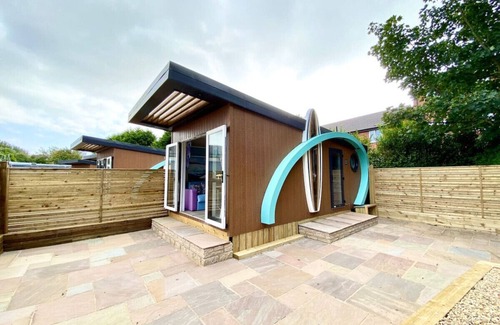 Knott End-on-Sea House | Elletson Park Caravan 1 - Studio family camping/bbq