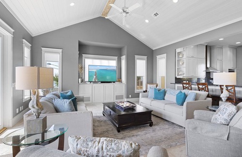 Avalon Beach Estates House | Emerald Palace - Gulf Views, Heated Private Pool, Tennis, Deeded Beach Access!