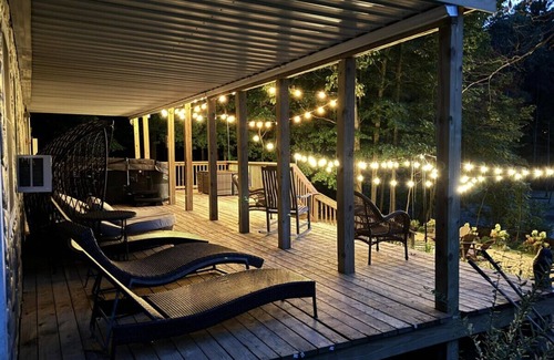 Lake Michigan Beach House | Emerald Shores - walk to beach, hot tub, pets