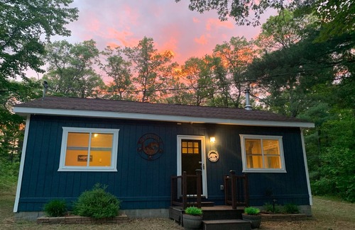 Johannesburg Cabin | Enchanting 4-Season Retreat in the Woods Near Trails Lakes and Resorts