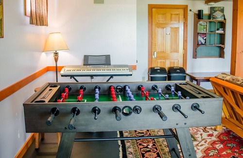 Geneva House | Enchanting, dog-friendly, lakeview home with a fireplace, game room, & fast WiFi