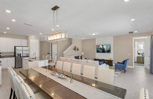 West Kissimmee Villa | Encore Resort Luxury Villa Private Pool, Theater, Game Room & Themed Bedrooms