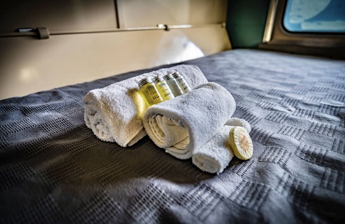 Galveston Bed & Breakfast | Enjoy a Night at the Galveston Museum aboard the Historic Bonnie Brook Rail Car