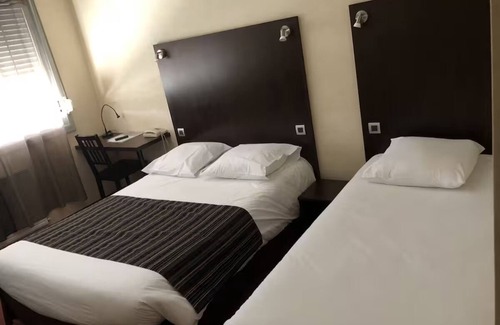 Saint-Priest Hotel | Enjoy a Peaceful Stay in Lyon with Comfortable Bedding and Amenities