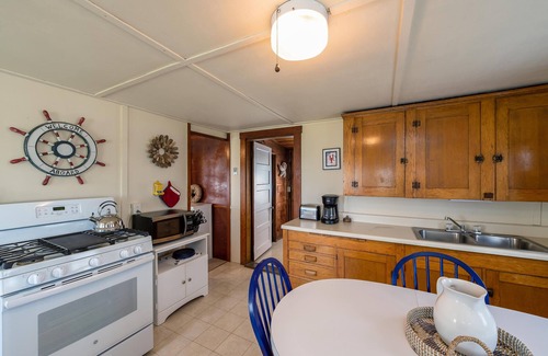 Mid-Coast and Islands Cottage | Enjoy beautiful easterly views of Casco Bay from this charming 1BR cottage