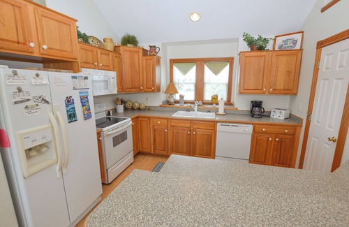 Nags Head House | Enjoy ocean views from this beautiful home, nestled in a quiet soundside community.